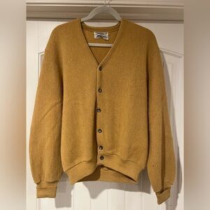 Vintage 1960s-1970'S Arnold Palmer Robert Bruce Knit Cardigan, Men's Size M